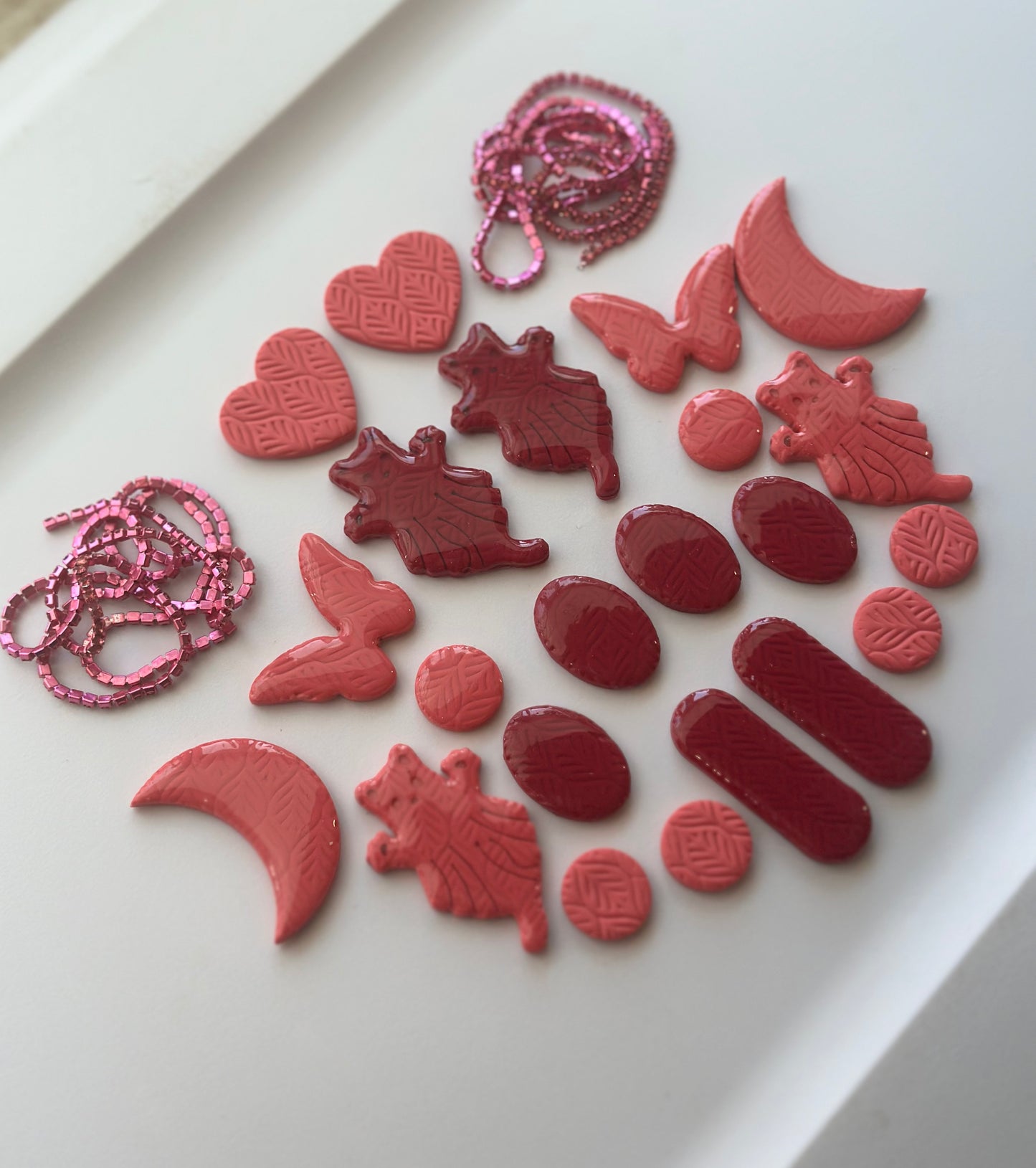 Pink Polymer Clay Set