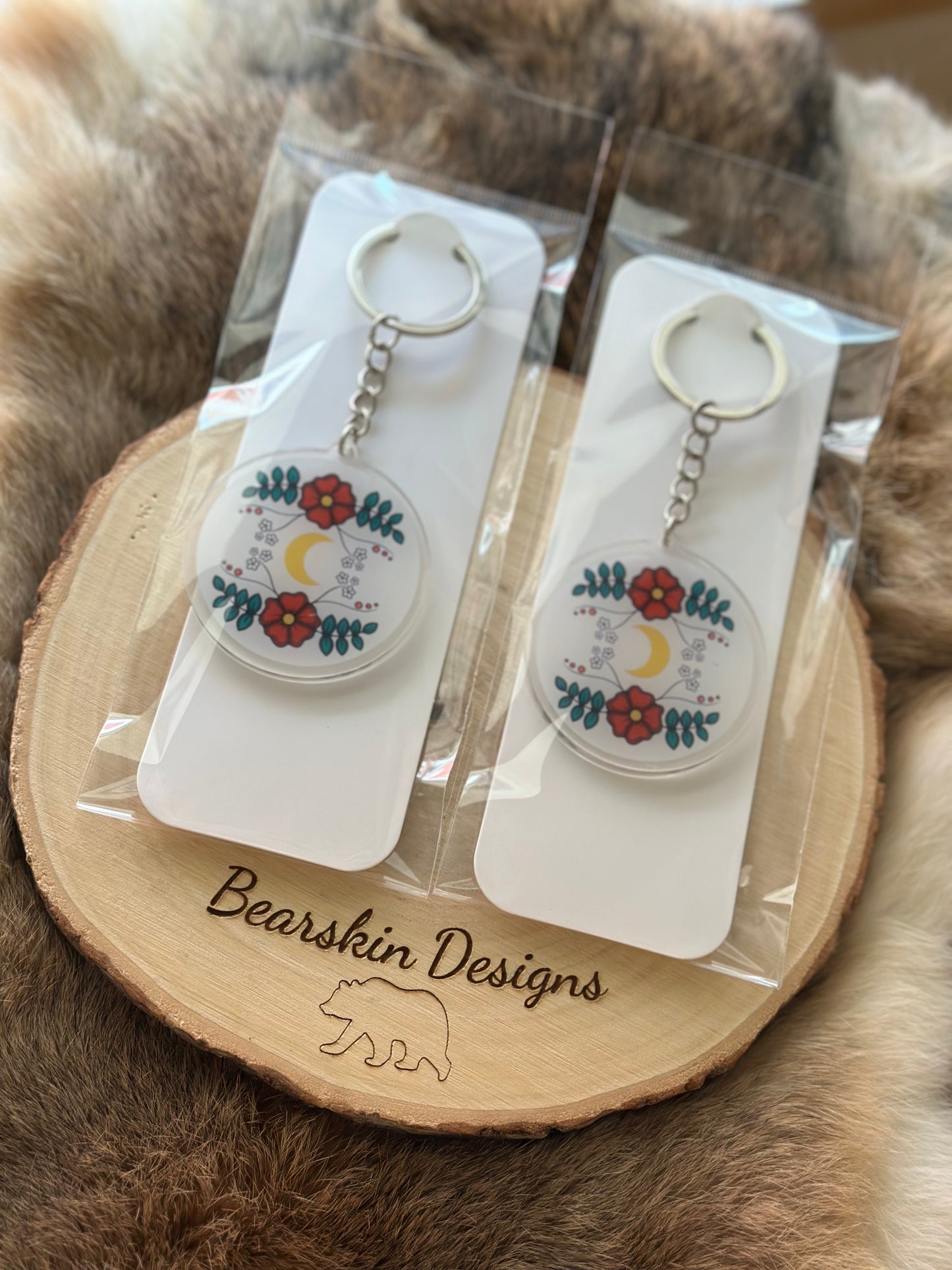 5cm-Medicine Florals Key Chain