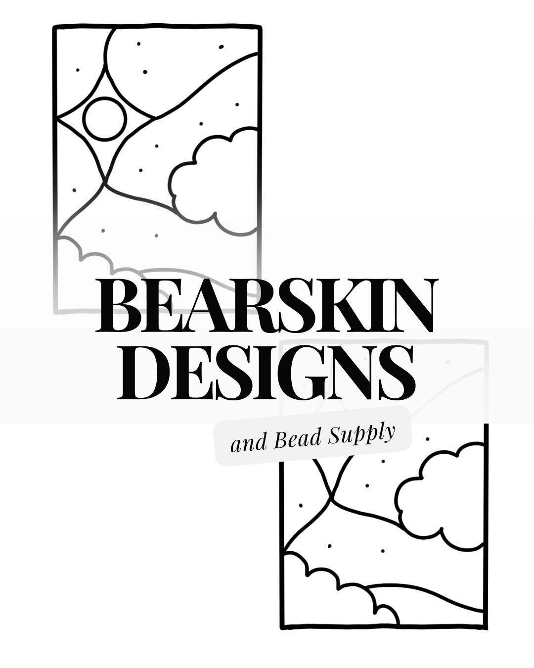 Digital Download - Stary Night Stained Glass Design