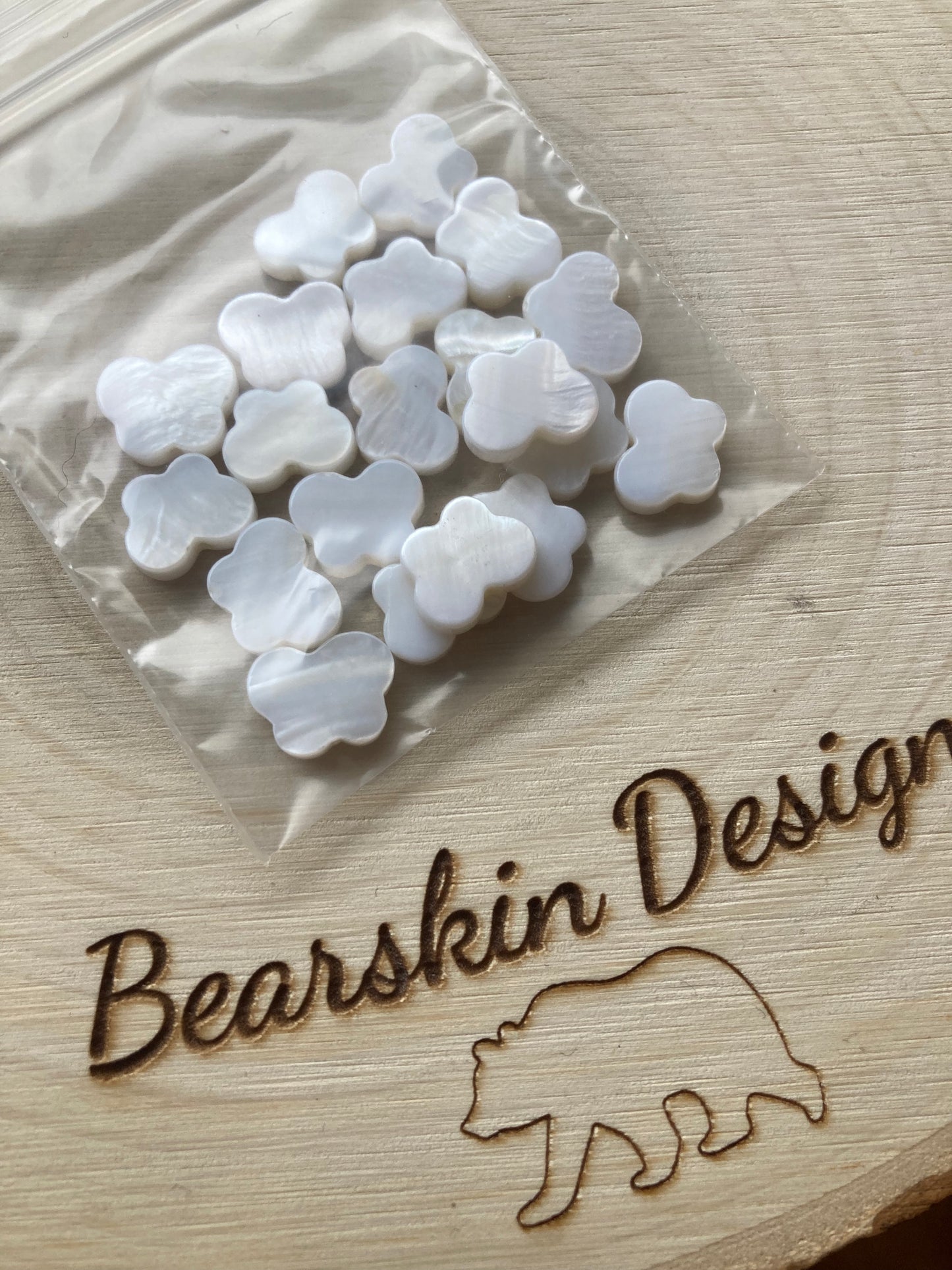 Mother of Pearl Beads - Approx 11mm