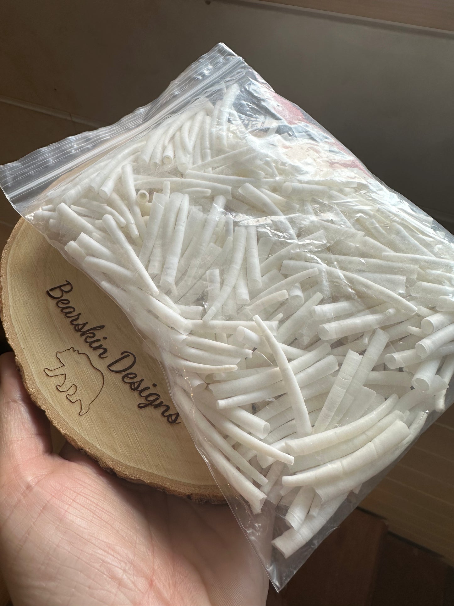 1.5” Smooth Dentalium Shells /oz