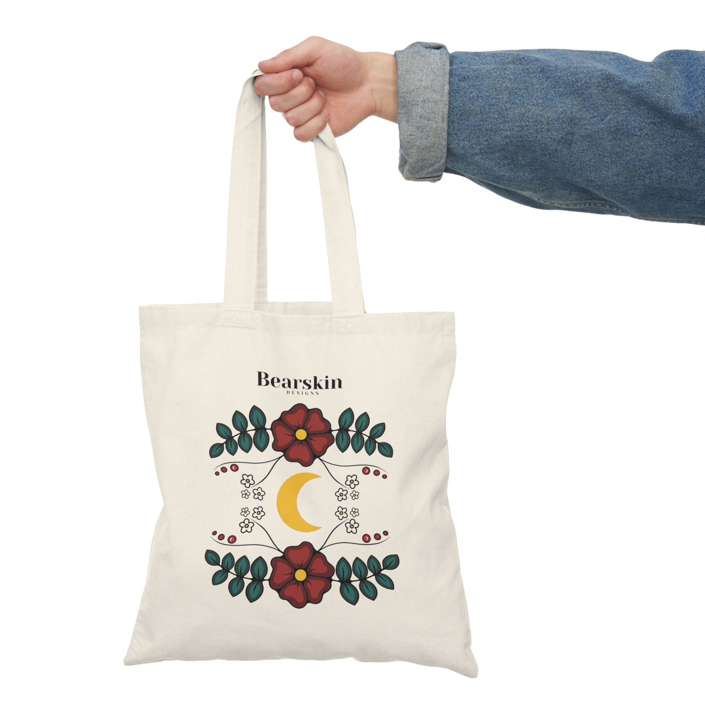 Medicine Florals - Natural Tote Bag