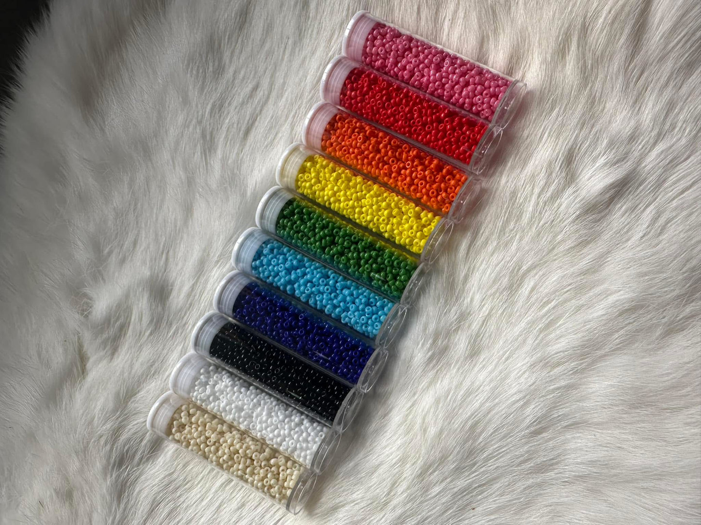 11/0 Miyuki Rocaille Seed Beads - Approx 10g Plastic Vials