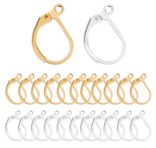 Hypoallergenic- Oval French Hooks