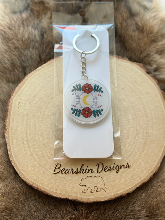 5cm-Medicine Florals Key Chain