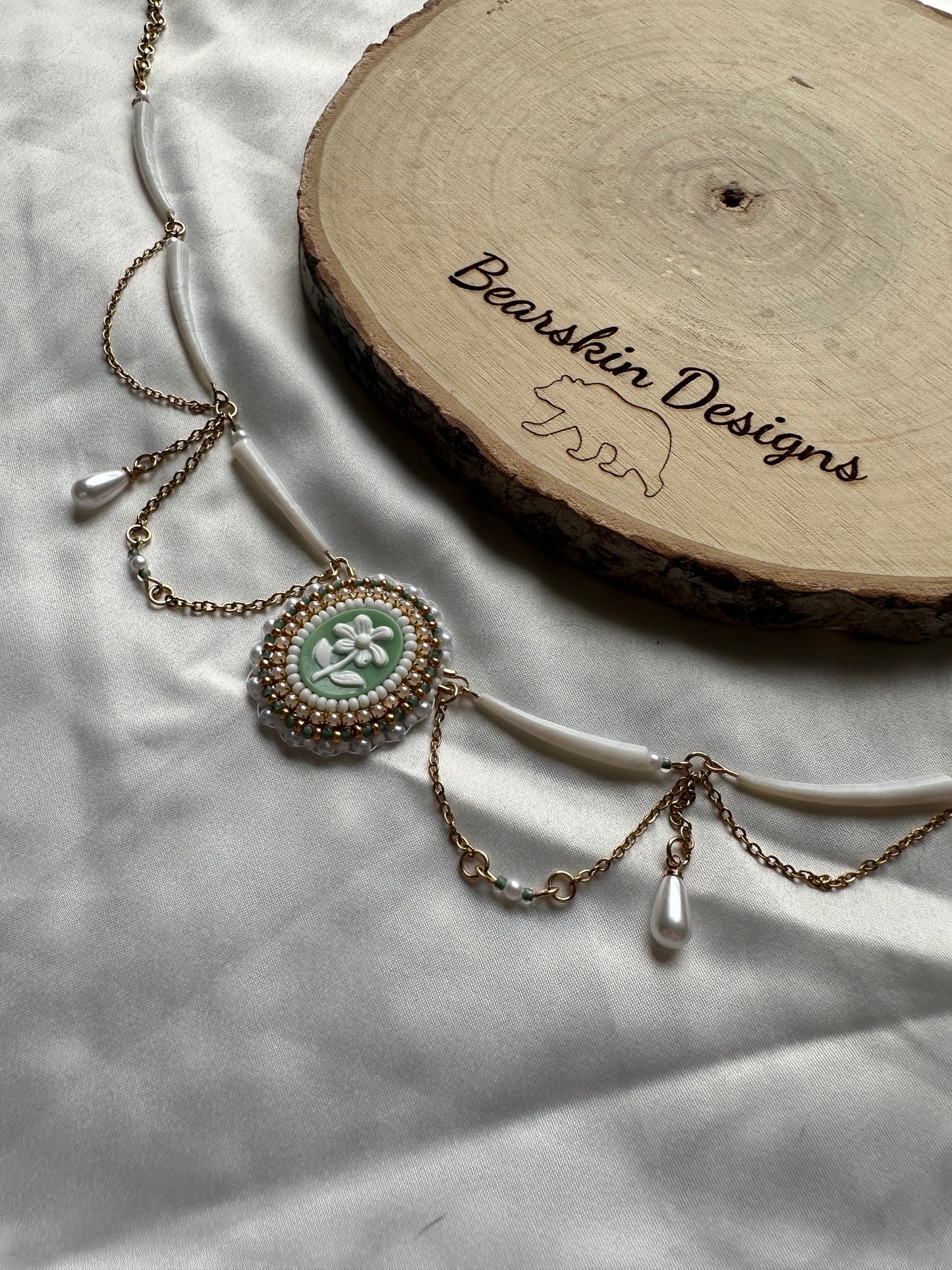 Enchanted Dewdrops  - Choker Necklace