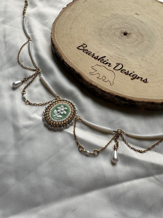 Enchanted Dewdrops  - Choker Necklace