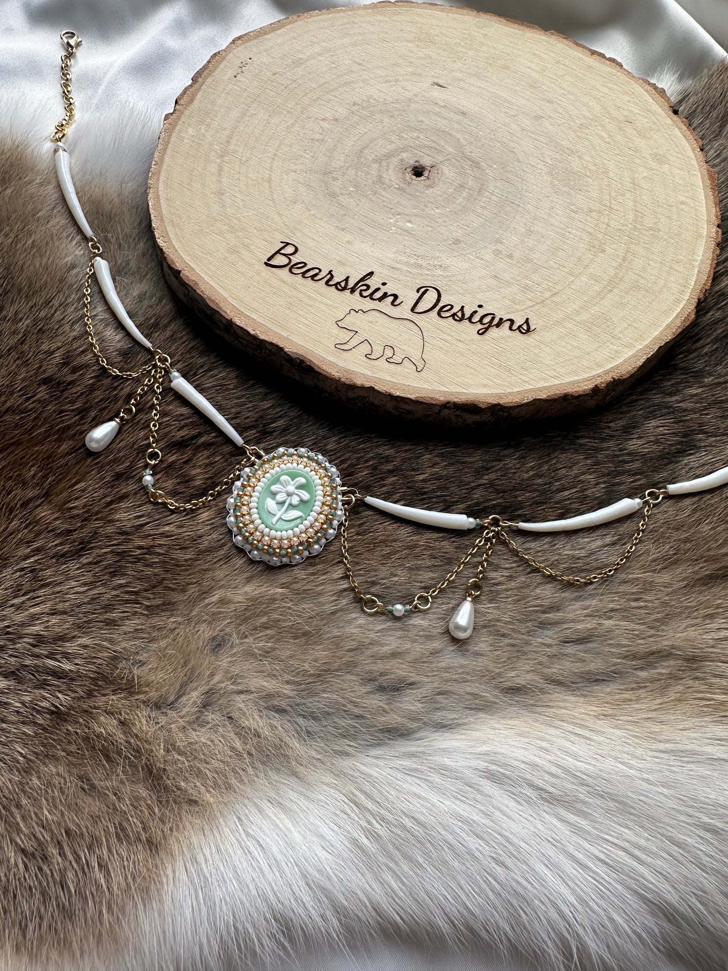 Enchanted Dewdrops  - Choker Necklace