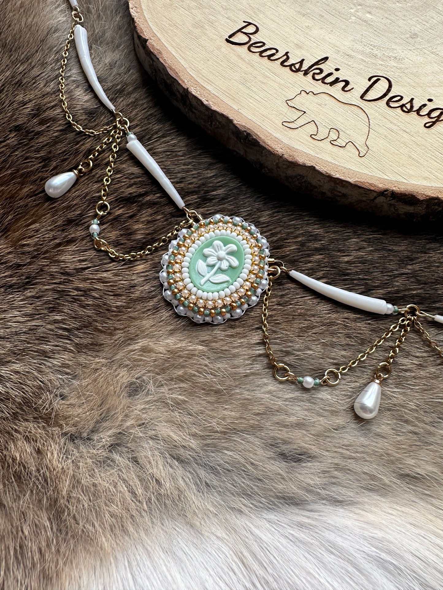 Enchanted Dewdrops  - Choker Necklace